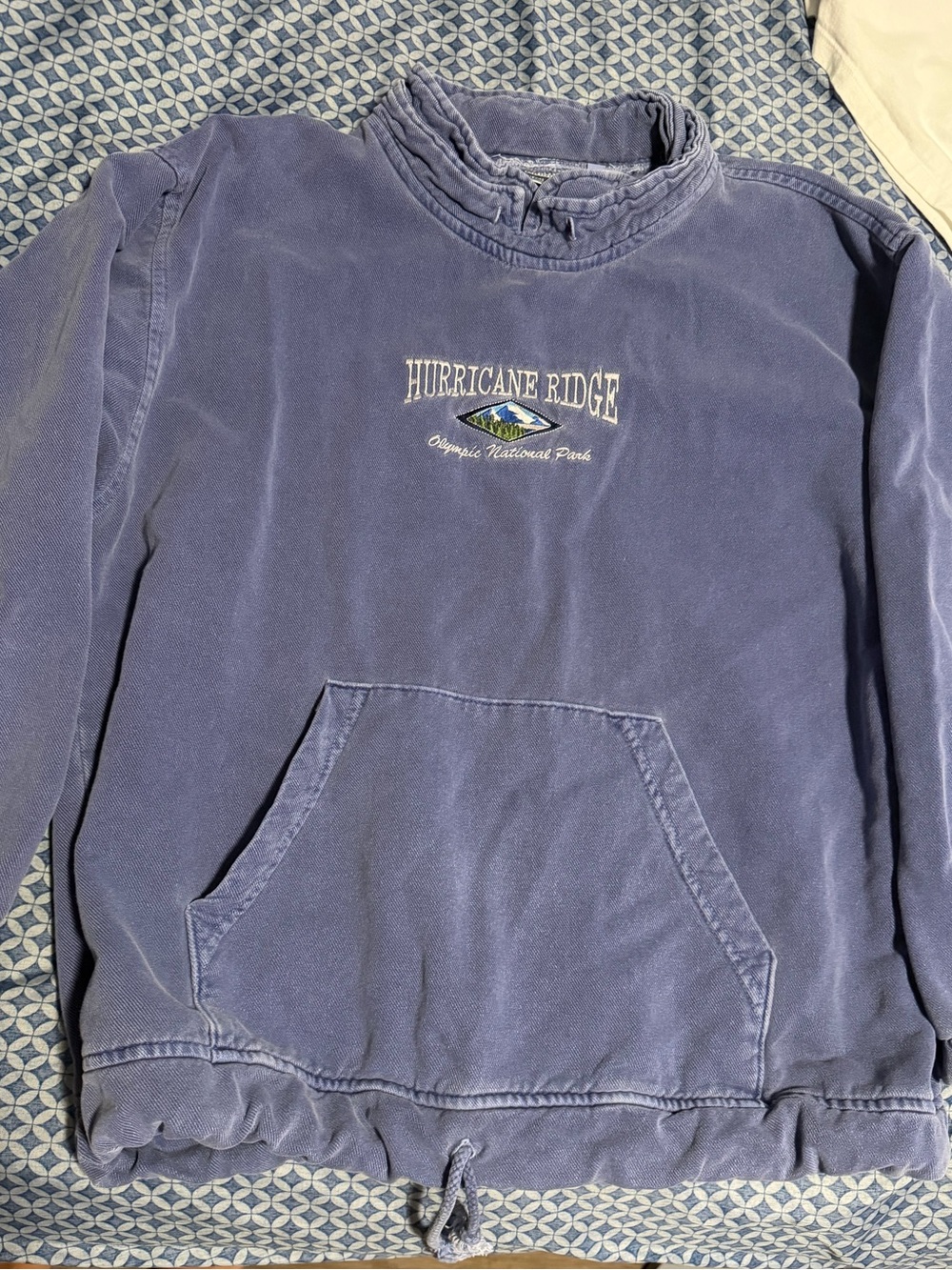 & Other Stories Washed Blue Pullover Sweatshirt